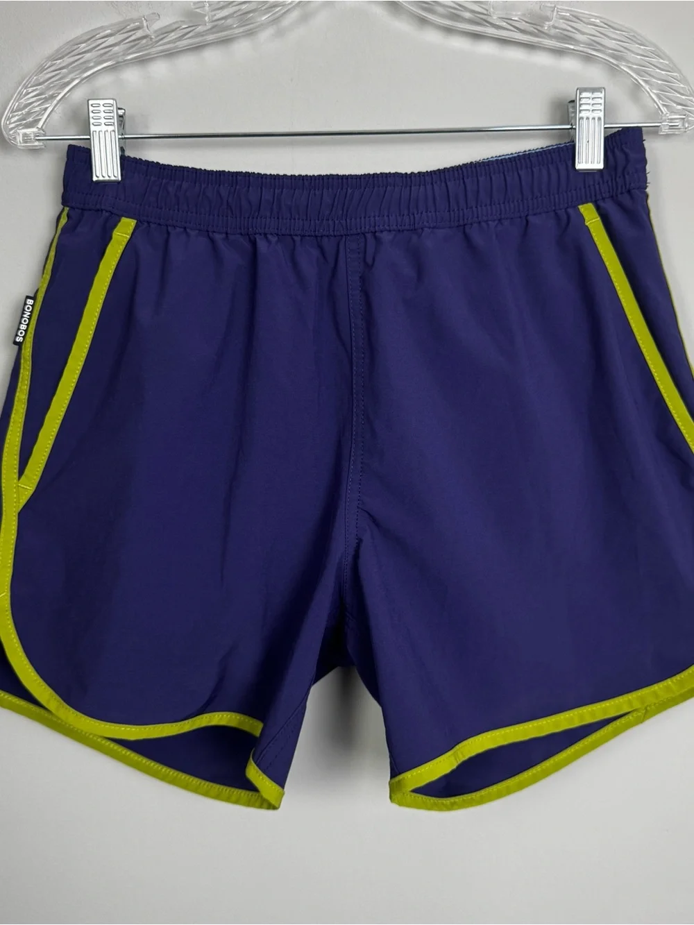 BONOBOS | Purple & Green Swim Shorts Mesh Underwear Liner Men’s Size Small